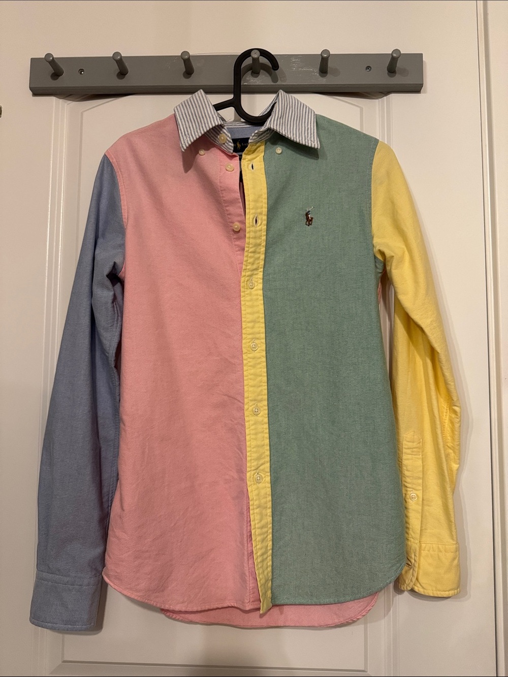 Polo by Ralph Lauren Women Multi-Color Oxford Button-Down Shirt